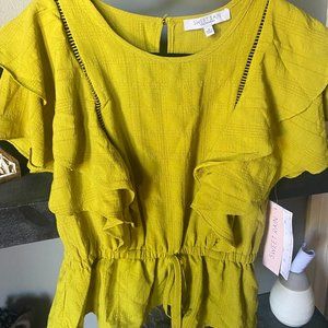 Sweet Rain green top